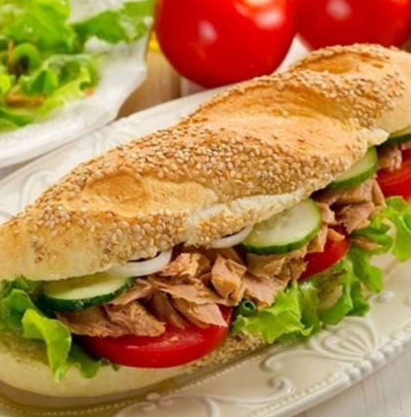Ton baliklı Sandeviç