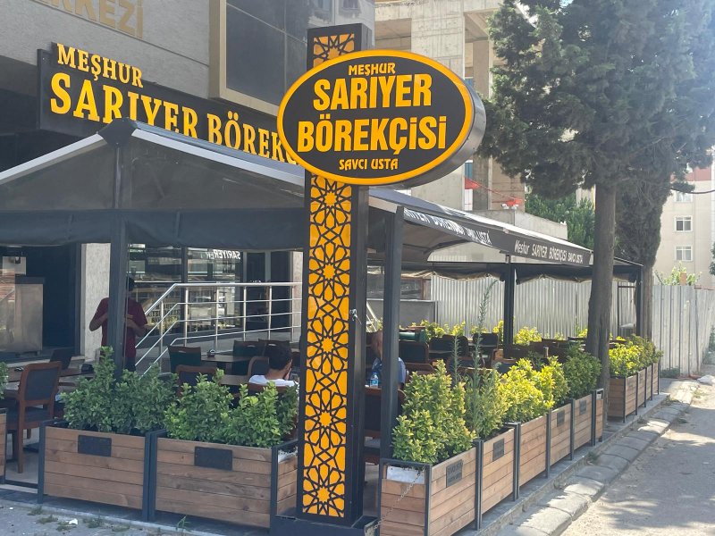 Meşhur Sarıyer börekçisi savcı usta